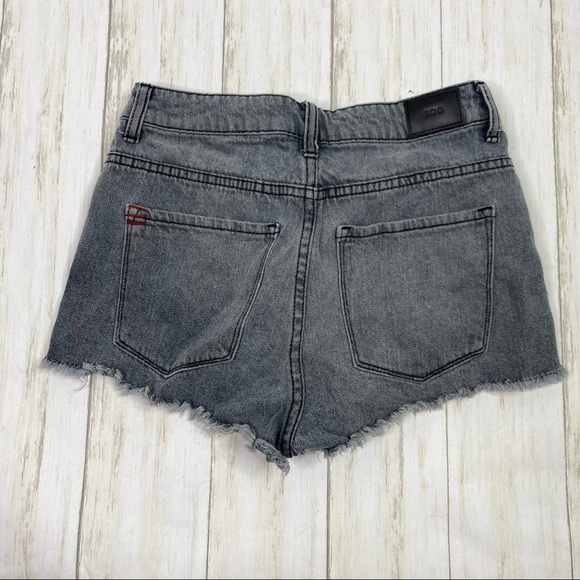 Urban Outfitters BDG Gray High Rise Cheeky Shorts - Picture 7 of 7